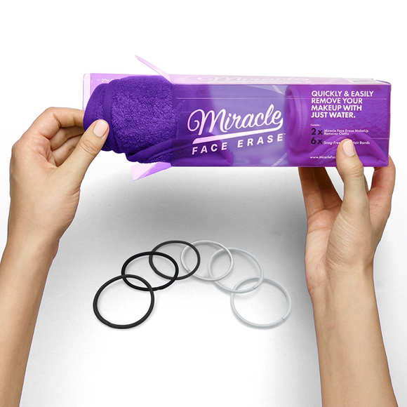 Miracle Face Erase Other - 2-Pack Purple Microfiber Makeup Remover